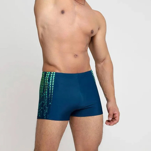 OEM Custom Men Wearing Underwear <b>Thong</b> Micro Bikini Sexy Tight Islamic Brief Muslim Mature <b>Sheer</b> Swimwear Recycle Stretch Shorts - Product Image 3