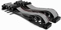 Modular Synth Synthesizer Flachband-Stromkabel 15cm 6 "-10 bis 16 Pins PVC-isoliert für den Computer gebrauch
