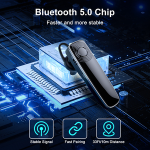 Nouvel écouteur sans fil intra-auriculaire New Bee pour appels <span class=keywords><strong>t</strong></span>éléphoniques, idéal pour la conduite et les appels professionnels - Product Image 4