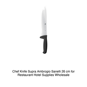 Couteau de chef 26 cm Supra Ambrogio Sanelli - Product Image 2