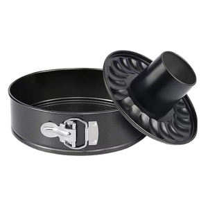 <span class=keywords><strong>Springform</strong></span> Pan, nhiệm vụ nặng nề Cheesecake Pan, <span class=keywords><strong>2</strong></span> trong 1 với đáy có thể tháo rời và nhanh chóng phát hành chốt với lò nướng bánh - Product Image 1