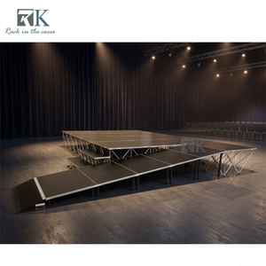 Folding Riser <b>Stage</b> <b>Platform</b> with Ramps Exhibit Events Smart <b>Stage</b> Sale - Product Image 2
