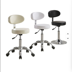 Modern Dining Kitchen Rolling <b>Adjustable</b> Leather Tattoo Beautys Salon Luxury <b>Bar</b> Pedicure <b>Stool</b> Chairs - Product Image 1