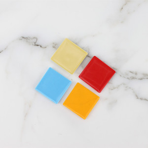 Soft Vinyl Square Cake Toppers With Peace Joy Health Messages For Birthday Decorating Reusable - Product Image 4