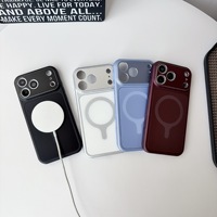 Coque de téléphone de luxe magnétique mate antichoc pour iPhone 18 Pro Max, compatible avec iPhone 18, 17, 16, 15, 14, 13 Pro Max