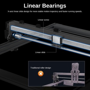 آلة نقش بالليزر LASER TREE K1 PRO بقوة بصرية 30 واط، ماكينة قطع ونقش CNC 4040 للخشب الرقائقي والأكريليك وMDF والجلد والمعادن والخشب، أداة DIY - Product Image 3