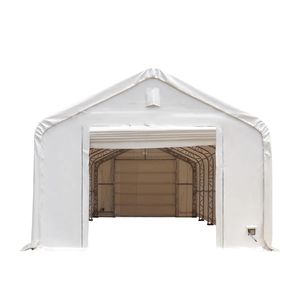 Tente industrielle préfabriquée à fixation par boulons - Matériaux en acier galvanisé et PVC pour la protection du bétail/de l'équipement/de l'atelier - Product Image 2