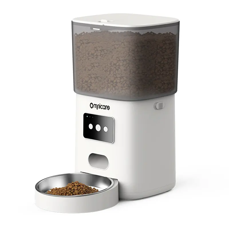 Omnicare Hot Selling Brand Gravity Microchip Ble APP 6L Dog Cat Pet Automatic Water Feeder With BOM/One-stop Service