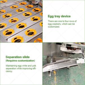 เครื่องแยกไข่ห่านประสิทธิภาพสูงขับเคลื่อนด้วยเครื่องยนต์อิเล็กทรอนิกส์แบบอัตโนมัติความจุ5400ชิ้น/ชั่วโมง - Product Image 3