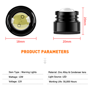 Đèn <span class=keywords><strong>LED</strong></span> Nhấp Nháy Mắt Đại Bàng Không Dây Điều Khiển Từ Xa 12V Cho Xe Hơi Đèn Cảnh Báo Xe Máy Đèn Flash Xe Hơi - Product Image 2