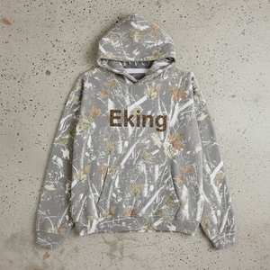 Felpa con Cappuccio <span class=keywords><strong>Camo</strong></span> Deadwood Personalizzata con Stampa DTG Integrale, Design Oversize con Strass per Uomo - Product Image 5