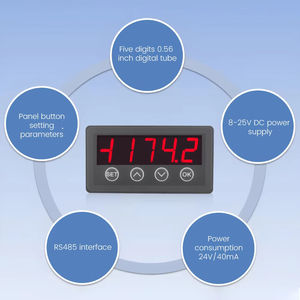 DC 8-25 В MODBUS-RTU связи RS485 последовательный порт Интерфейс мастерский Slaveable монитор СВЕТОДИОДНЫЙ экран - Product Image 5