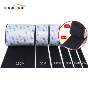 Toptan naylon Polyester cırt cırt raptiye endüstriyel gücü kendinden yapışkanlı kanca döngü bant ruloları - Product Image 3