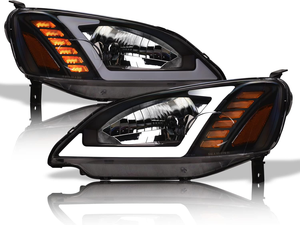 Pour Honda pour Civic 2001-2004 nouveaux accessoires de voiture halogène LED phares DRL Chrome feux diurnes - Product Image 4