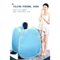 Sauna d'intérieur pour appartement, tente de sauna portable en tissu polyester, équipement de relaxation et de soins de santé, spa à vapeur
