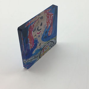 New Design Clear Polished Acrylic Block Frame Acrylic Block Displays Wholesale Clear Acrylic Logo Display Photo Blocks - Product Image 5