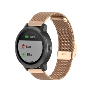 Correa de reloj de aleación premium de 20 mm para Garmin Forerunner 245/645, unisex, fácil instalación - Product Image 4