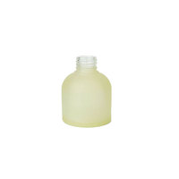 Diffuseur de parfum d'ambiance en verre ambré transparent de luxe 50 ml 100 ml avec bouchon à vis pour aromathérapie et décoration intérieure