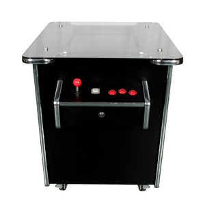 Machine d'arcade <span class=keywords><strong>de</strong></span> type cocktail avec accepteur <span class=keywords><strong>de</strong></span> pièces multiples, style japonais classique, avec joystick et boutons, pour jeux <span class=keywords><strong>de</strong></span> combat <span class=keywords><strong>de</strong></span> rue - Product Image 4