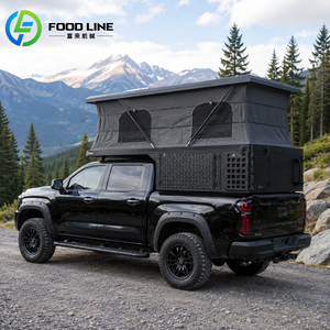 Tente de camping pour pick-up, style maison, accès par le hayon, espace supplémentaire, tente de toit rigide avec <span class=keywords><strong>annexe</strong></span> supplémentaire - Product Image 4
