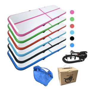 Prix usine 3m <span class=keywords><strong>4m</strong></span> 5m 6m équipement <span class=keywords><strong>gonflable</strong></span> Airtrack tapis <span class=keywords><strong>de</strong></span> gymnastique Tumbling <span class=keywords><strong>piste</strong></span> d'air pour la gymnastique - Product Image 3