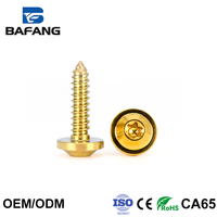 M6 M8 Bunte Regenbogen-Titan-Torx-Selbstschneidende Schrauben Titan-Schrauben für Surron Light Bee Ultra Motorrad-Befestigungselemente