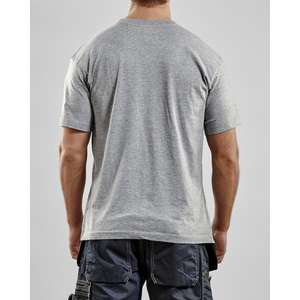 BLAKLADER - 3300103390006XL T-Shirt Gris chiné-T-SHIRTS ET POLO DE TRAVAIL EAN 7330509286555 - Product Image 4