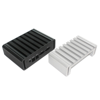 Boîtier de commande en aluminium pour PCB, boîtier de projet électronique IP54, boîtier de jonction d'alimentation DIY, petite boîte en aluminium