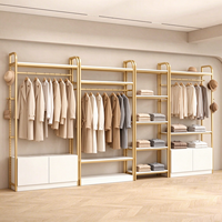Présentoir pliable pour lingerie, vêtements et articles de mode, idéal pour salons professionnels, boutiques et présentations de vêtements