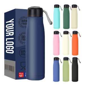Wholesale 550 750ml Double Walled Gradient Insulated Stainless Steel Water <b>Bottle</b> <b>Flask</b> for Outdoor - Product Image 5
