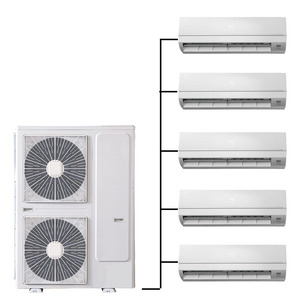 Type 24000 36000 48000 BTU Multi 21SEER Quad 3 4 5 Zone Wall Mount Cassette <b>Mini</b> Split VRF <b>Air</b> <b>Conditioner</b> 4 Zone Wall Mount Min - Product Image 1