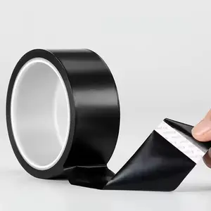 Pet Adhesive Tape Manufacturer Black And White Opaque Shading Film Tape PET Shading Tape
