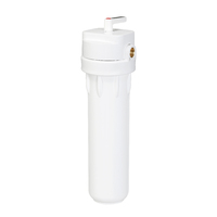 Système de filtration d'eau pour évier à charbon actif, capacité de 2400 gallons, installation rapide pour usage domestique