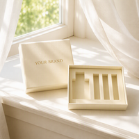 Boîte à parfum rigide de luxe écologique haut de gamme, design artistique de niche, emballage personnalisé
