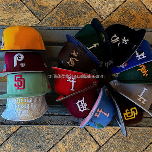 بيع بالجملة جديد كلاسيكي عصر أصلي Gorras مخصص المفاجئة الظهر القبعات الرياضية المجهزة قبعات الأصلي دي بيسبول - Product Image 1