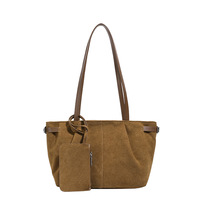 Sac fourre-tout imprimé léopard pour femme, nouvelle collection automne 2025, texture raffinée, décontracté, polyvalent, sac à bandoulière ou sous le bras tendance