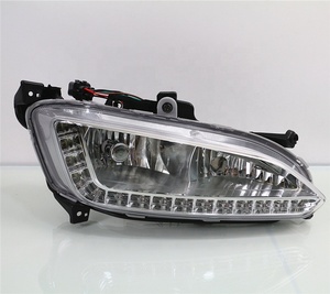 Luce di marcia diurna per <span class=keywords><strong>Hyundai</strong></span> ix45 <span class=keywords><strong>Santafe</strong></span> 2013 ~ 2015 LED DRL FENDINEBBIA modificati lampade ricambi auto accessori per veicoli - Product Image 5