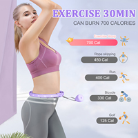 Snbo Nouveau Design Fabricant Détachable intelligent hola fitness cerceaux équipement de gymnastique entraînement exercice perte de poids hula anneau cerceau