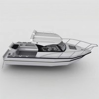 Bateau de pêche en aluminium Easy Craft de 7,5 m (25 pieds) de conception nouvelle