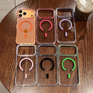 Popular Tpu Acrylic clear Magnetic <b>Phone</b> case for iphone 17 Pro Max 17 air 16,for iphone 17 clear case <b>Bulk</b> - Product Image 2