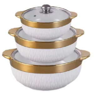 Juego de Ollas de Cerámica Ecológicas de 3 Piezas, Aptas para Horno y Lavavajillas, Venta Caliente de Fábrica - Product Image 5