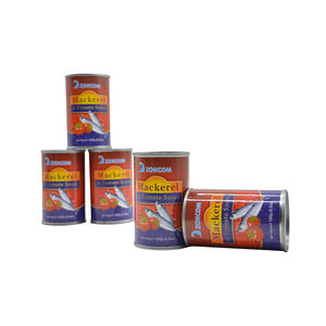 Caballa Enlatada de Alta Calidad en Salsa de Tomate 155g Marca Blanca ODM - Product Image 4