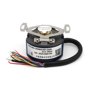 Changchun Yuheng Zkd-56S Incremental Encoder 250Bm 5P G05L D 0.145M Flange Mount <b>Optical</b> Encoder With Cable Leads - Product Image 1