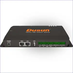 Dusun לינוקס מערכת תכלת AWS 4G LTE CAT1 Dual SIM כרטיסי תעשיית קצה מחשב modbus כדי mqtt http Gateway