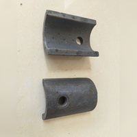 Manchon de verrouillage à vis de type divisé, demi-manchon en fonte pour anneau de serrage de lame de finisseur, pour arbre de vis de finisseur d'asphalte