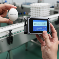 WAISU 2026 Mini Batch Code Draagbare Handheld Inkjet Printer voor Snel Droogende Batchcodering Ei Datum Vervaldatum Nummer Datum TIJ