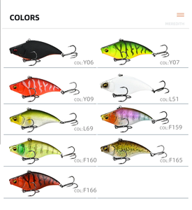 MEREDITH VIBRATION-X VIB 75mm 19g Wobblers attrezzatura da pesca esche da pesca esche vibranti per accessori artificiali a tutta profondità - Product Image 5