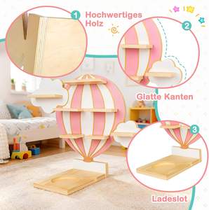 <span class=keywords><strong>Estante</strong></span> de pared Tonie Regal con diseño de globo aerostático y nubes, <span class=keywords><strong>estante</strong></span> de pie <span class=keywords><strong>para</strong></span> Toniebox y figuras, <span class=keywords><strong>estante</strong></span> <span class=keywords><strong>para</strong></span> Toniebox <span class=keywords><strong>para</strong></span> niñas y niños - Product Image 6