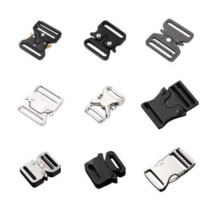 Boucle <span class=keywords><strong>à</strong></span> dégagement rapide de luxe en alliage de zinc, 3/4 pouce, robuste et légère, pour sacs <span class=keywords><strong>à</strong></span> dos, sans couture, clips, ceintures, attaches - Product Image 5