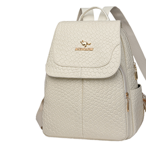 Sac à dos de voyage pliable pour femme, grande capacité, en polyester, avec fermeture éclair, idéal pour les loisirs et les voyages d'été, collection Printemps - Product Image 1